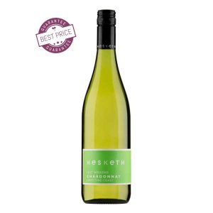 Elegant bottle of Hesketh Lost Weekend Chardonnay 2023 from South Australia's Limestone Coast, featuring a modern label and pale golden wine. Get your bottle from \The Wine Box