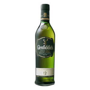Glenfiddich 12 Year Old Single Malt Scotch Whisky bottle – The Wine Box premium Scotch collection.