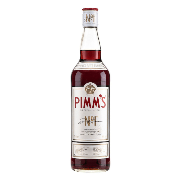 Pimm’s No.1 Cup – British gin-based liqueur infused with citrus, herbs, and spices