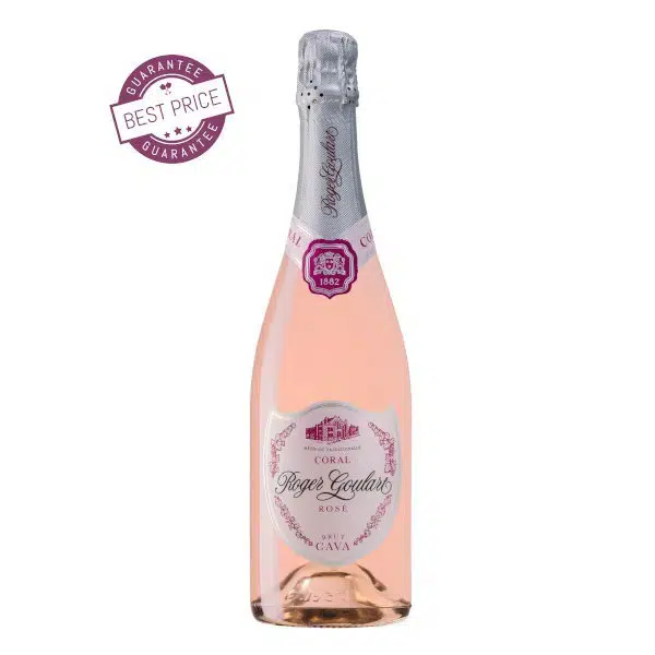 Roger Goulart Brut Coral Rose sparkling 0wine at winebox kenya