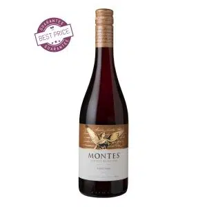 Montes Limited Selection Pinot Noir 2023 – elegant Chilean red wine with vibrant fruit character, available at The Wine Box.