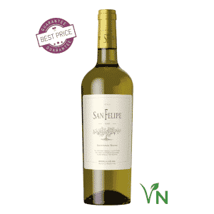 San Felipe Oak Sauvignon Blanc 2023 is an oak-aged Argentine Sauvignon Blanc with creamy texture and vibrant fruit.