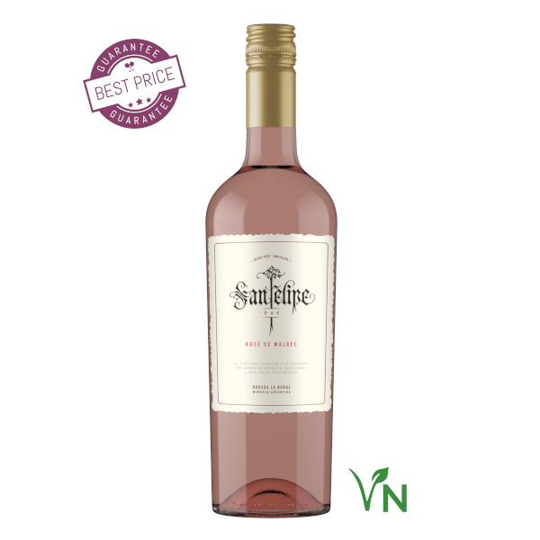 San Felipe Oak Rose Malbec at the wine box kenya