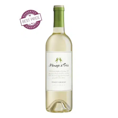 Ménage à Trois Pinot Grigio white wine 75cl bottle