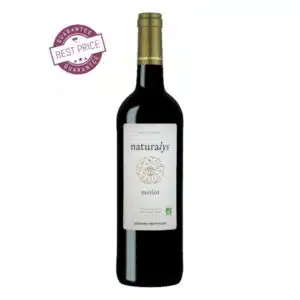 Naturalys Merlot red wine at the winebox