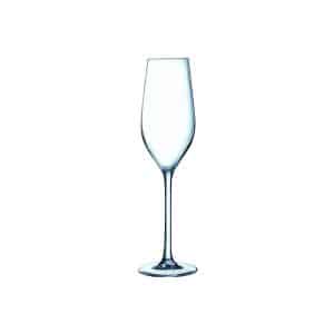 Sequence 17cl Flute Stemglass F6 – elegant, durable flute glass for Champagne and sparkling wines.