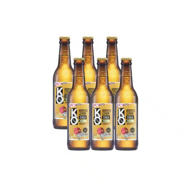 KO Honey and Lemon Cider at the winebox Kenya