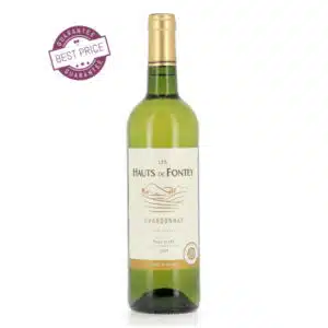 Les Hauts de Fontey Cuvée Réservée Chardonnay white wine at the Wine Box Kenya