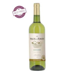 Les Hauts De Fontey Sauvignon Blanc Cuvée Réservée white wine at The Wine Box Kenya
