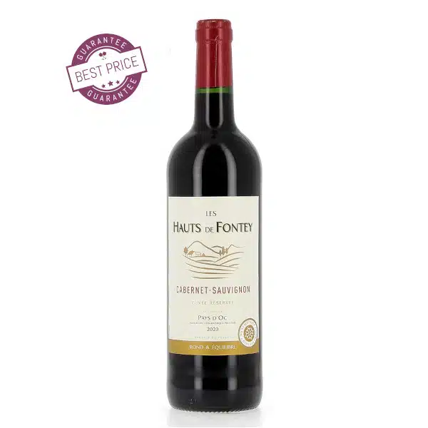 Les Hauts De Fontey Cabernet Sauvignon french wine at the wine box kenya