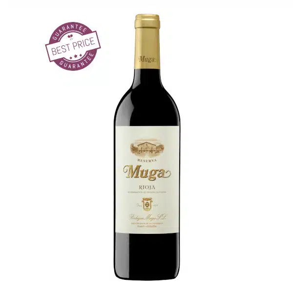 Muga Reserva 2020 Rioja DOCa – elegant Spanish red wine with ripe fruit, spice, and oak finesse, available at The Wine Box.