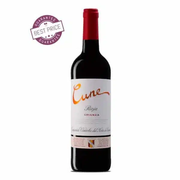 Cune Rioja crianza red wine at the wine box kenya