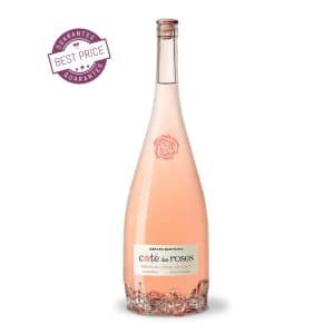 Cote des roses rose magnum wine available at the wine box
