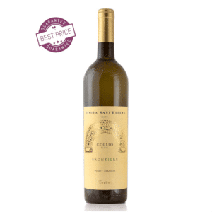 Fantinel Tenuta Sant’Helena Frontiere Pinot Bianco 2022 – biodynamic Collio white wine with floral finesse and minerality, available at The Wine Box.