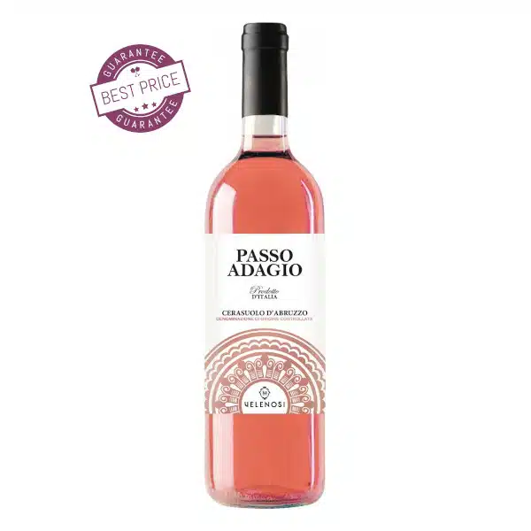Velenosi Passo Adagio Cerasuolo d'Abruzzo rose wine at the wine box kenya