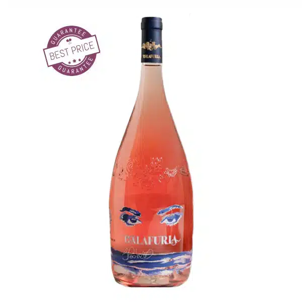 Bottle of Tormaresca Salento Calafuria Rosato 2022, a 1.5-liter bottle of Italian rosé wine