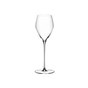Riedel Veloce Champagne Wine Glass – luxury crystal tulip glass set for sparkling wines, available at The Wine Box.