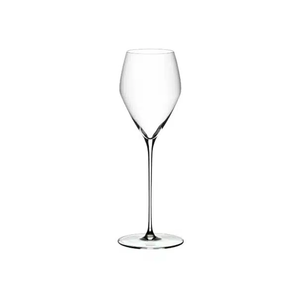 Riedel Veloce Champagne Wine Glass – luxury crystal tulip glass set for sparkling wines, available at The Wine Box.