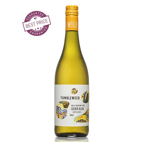 Tumbleweed Chenin Blanc 2024 by Bruce Jack – crisp, dry South African white wine, exclusive to The Wine Box.