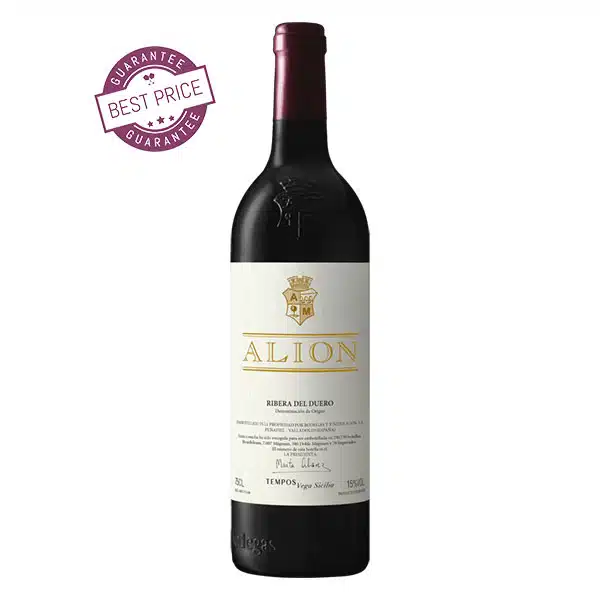 Tempos Vega Sicilia Alión Bordelesa 2020 – modern, full-bodied Ribera del Duero red with elegance and ageing potential.