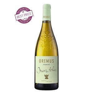 Tempos Vega Sicilia Oremus Mandolás 2022 – elegant, dry Tokaj Furmint white wine with minerality and freshness.