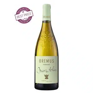 Tempos Vega Sicilia Oremus Mandolás 2022 – elegant, dry Tokaj Furmint white wine with minerality and freshness.