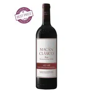 Tempos Vega Sicilia Macán Clásico Bordelesa 2020 – modern Rioja red wine with elegance, vibrant fruit, and fine craftsmanship.