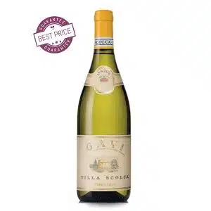 La Scolca Gavi DOCG Villa Scolca 2023 – premium Italian white wine from Piedmont, made from old-vine Cortese in a signature elegant style.