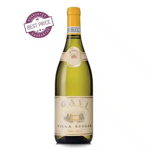 La Scolca Gavi DOCG Villa Scolca 2023 – premium Italian white wine from Piedmont, made from old-vine Cortese in a signature elegant style.