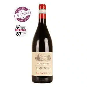 La Scolca Piemonte Pinot Noir D.O.C 2020 – elegant and aromatic Italian Pinot Nero from Piedmont.
