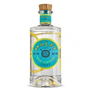 Malfy Con Limone Italian Gin – premium citrus gin infused with Amalfi lemons, available at The Wine Box.