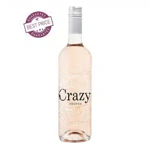 Crazy Tropez Rosé 2023 – elegant Provence rosé with strawberry, citrus, and mineral finesse from Domaine Tropez, available at The Wine Box.
