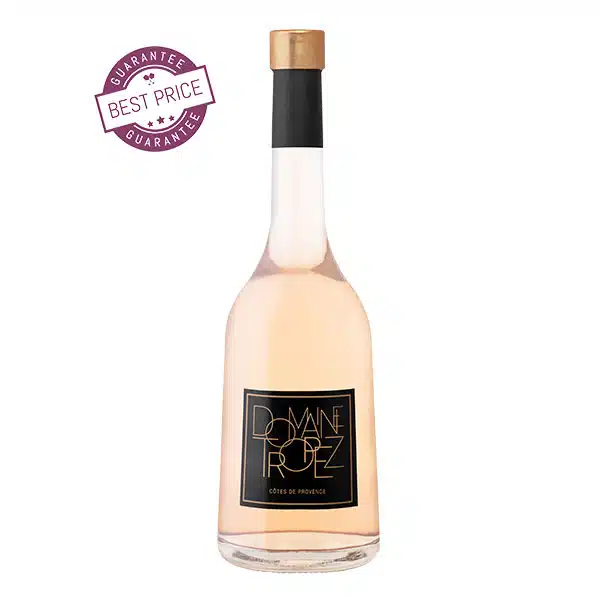 Domaine Tropez Rosé 2023 – pale Provence rosé with peach, citrus and mineral finesse from Saint-Tropez, available at The Wine Box.
