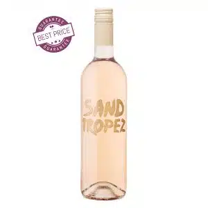 Sand Tropez Rosé 2023 – pale Provence rosé with saline minerality, citrus, and wild strawberry freshness from Domaine Tropez, available at The Wine Box.