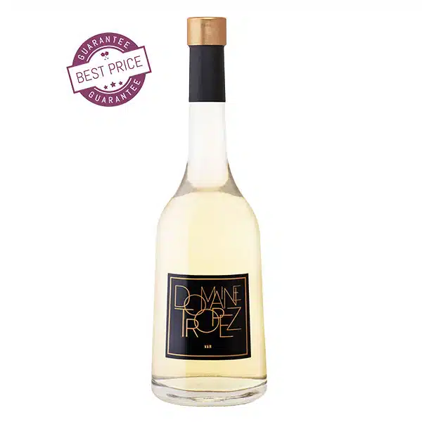Domaine Tropez Blanc 2023 – pale Provence Rolle white wine with peach, citrus, floral and mineral notes—elegant and refreshing, available at The Wine Box.