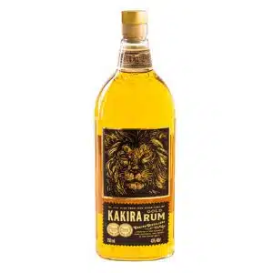 Kakira Gold Rum 0.75L – smooth Ugandan molasses rum with vanilla, caramel, and oak spice; golden, mellow, and proudly East African, at The Wine Box.